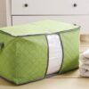 Sac de rangement coloré en coton et charbon de bambou pour courtepointe et vêtements – Image 5