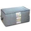 Sac de rangement coloré en coton et charbon de bambou pour courtepointe et vêtements – Image 9