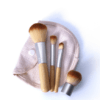 Lot de 4 pinceaux en bambou pour cosmétiques