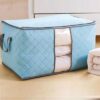 Sac de rangement coloré en coton et charbon de bambou pour courtepointe et vêtements – Image 3