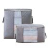 Sac de rangement coloré en coton et charbon de bambou pour courtepointe et vêtements – Image 2