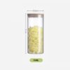 Récipient de stockage pour aliment en verre avec couvercle en bambou – Image 9