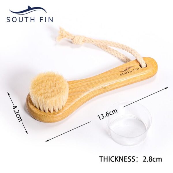 Brosse pour le visage en bambou – Image 2