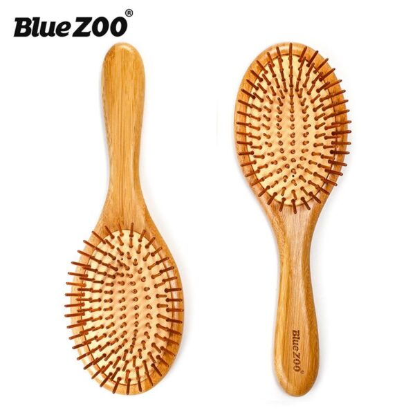 Brosse à cheveux en bambou BlueZOO – Image 5