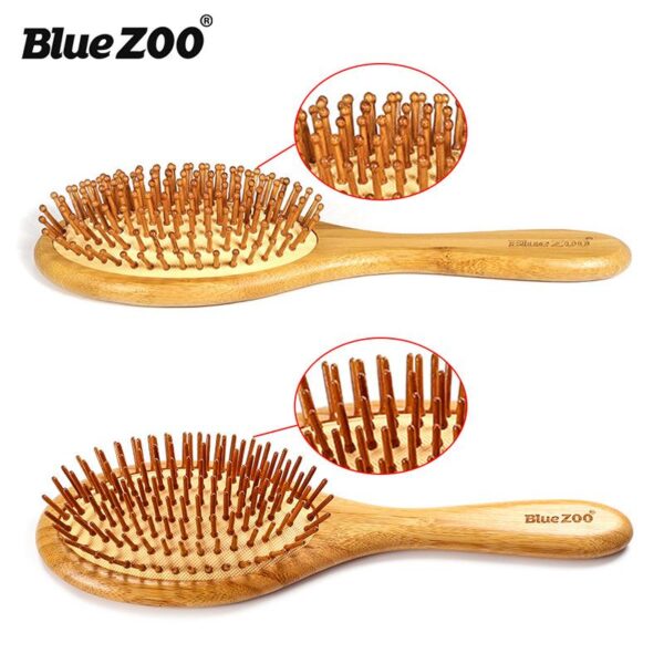 Brosse à cheveux en bambou BlueZOO