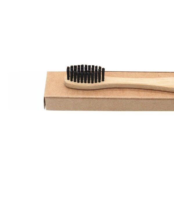 Brosse à dents en bambou naturels pour la maison, la famille et les voyages – Image 7